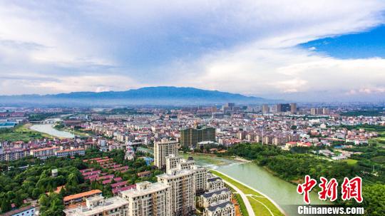 俯瞰婺城。婺城区宣传部提供